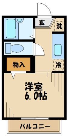 パルコートＳの物件間取画像